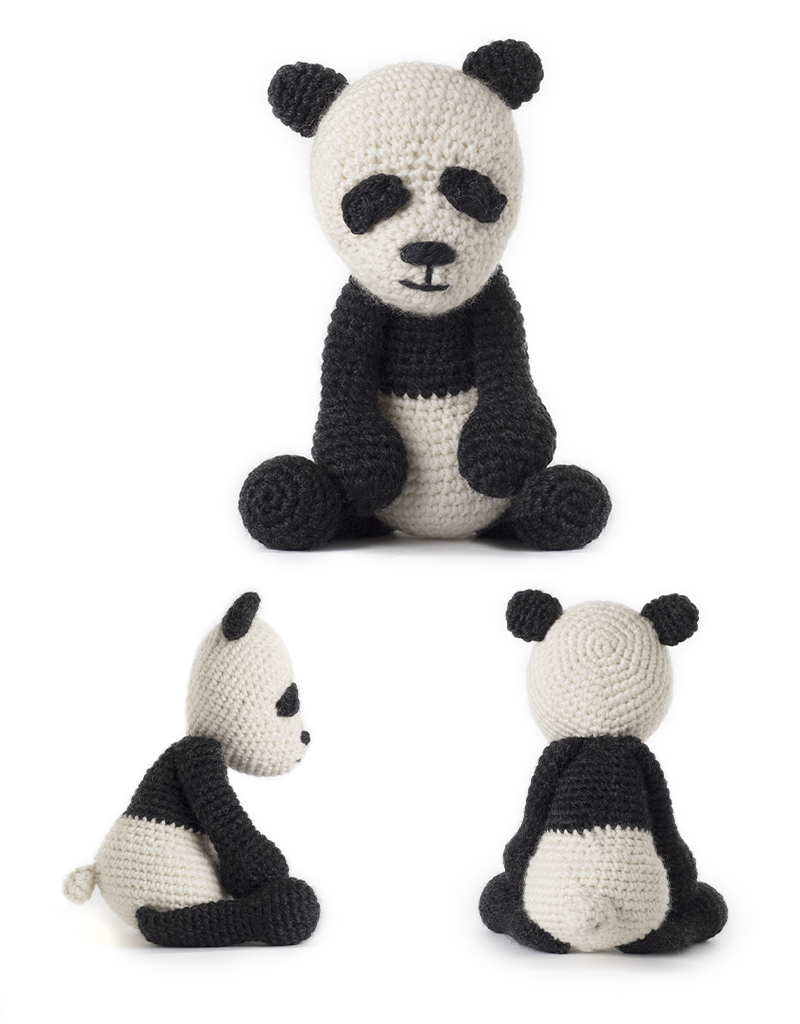 toft fiona the panda amigurumi crochet animal
